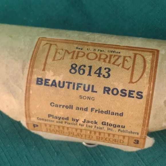 Antique Word Rolls Hand Played Records(5)